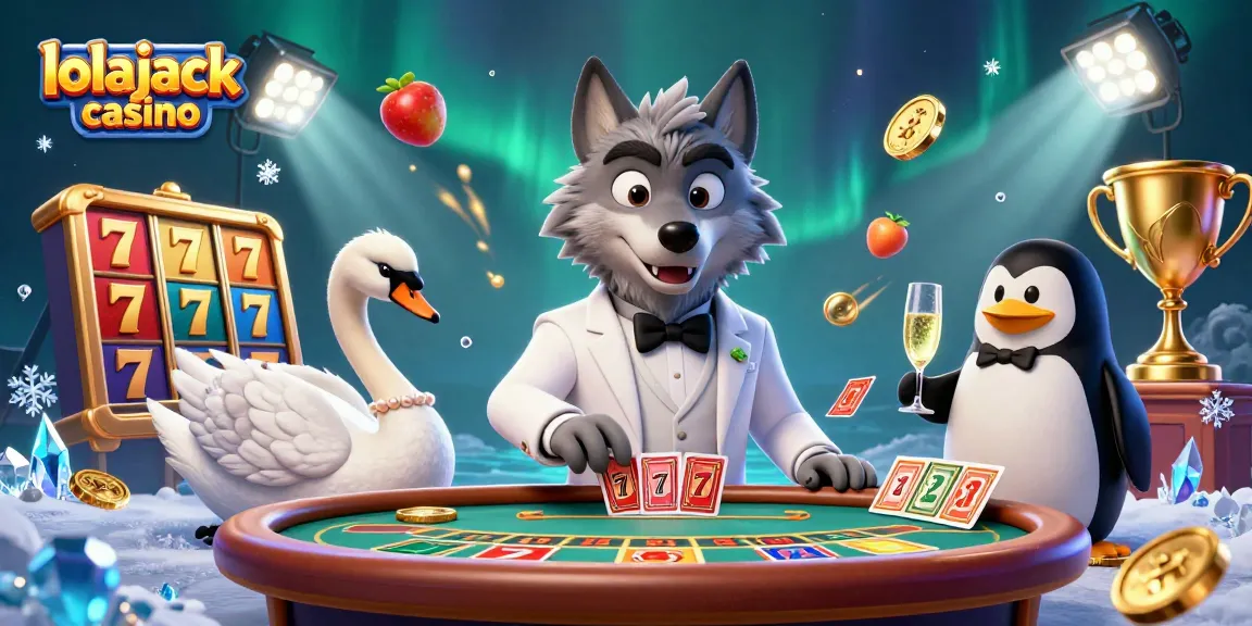 Experience exciting gaming at lolajack casino with captivating slots and elegant characters.